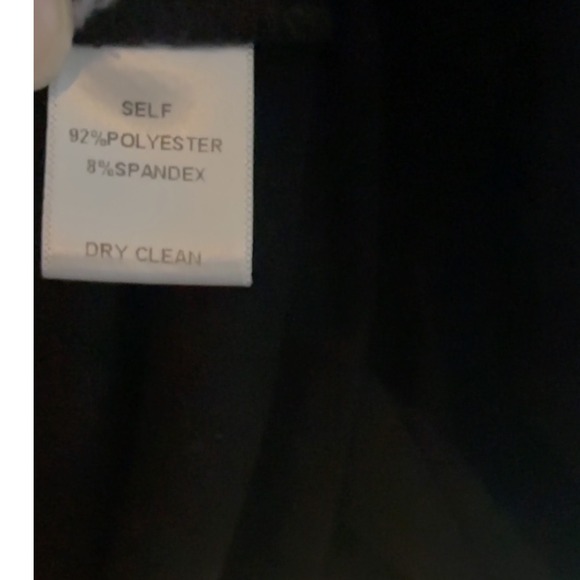 Soprano Black Sleeveless V Neck Mini Dress Pockets Casual Career Women's Medium - Picture 6 of 12